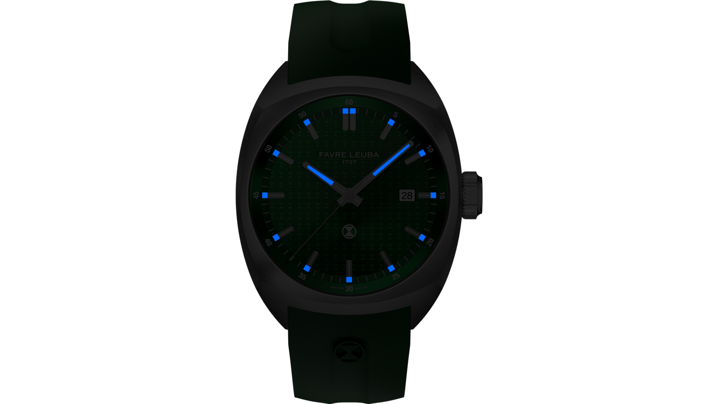 Favre Leuba Chief Date Black Dial
