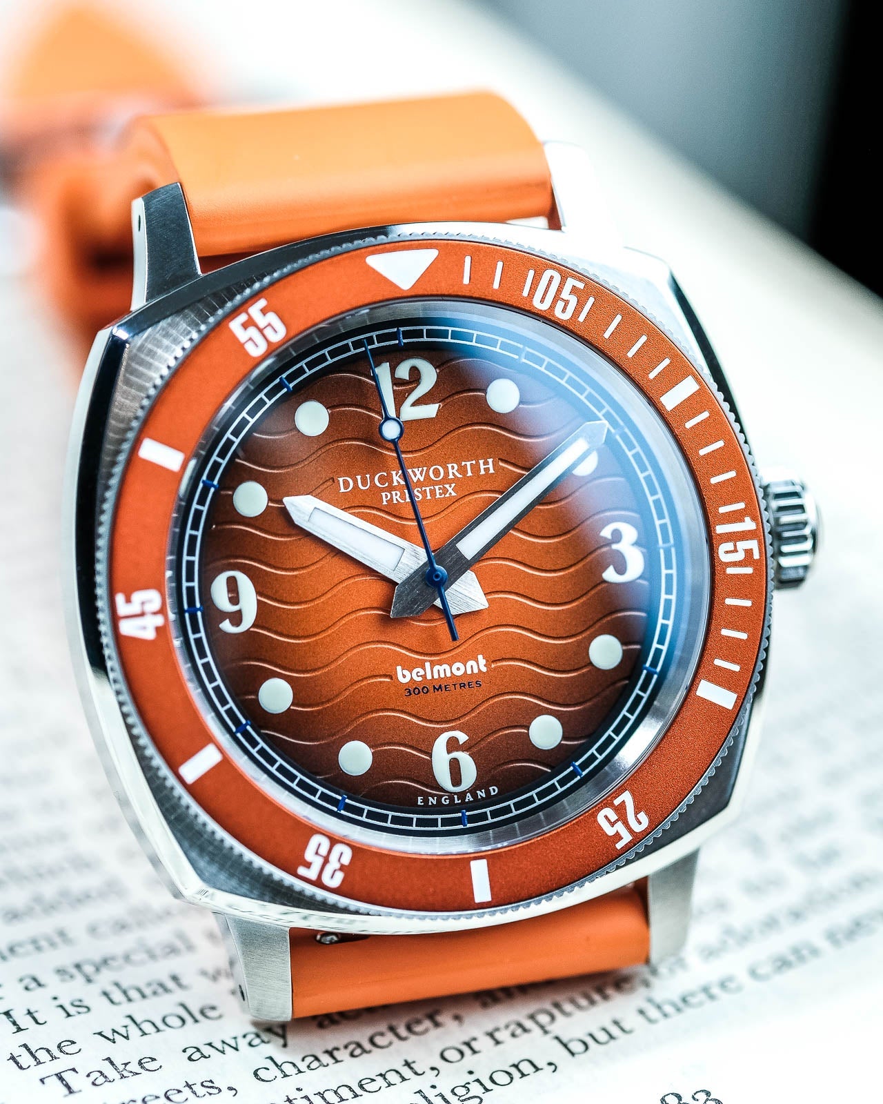 Duckworth Prestex Belmont Diver Orange