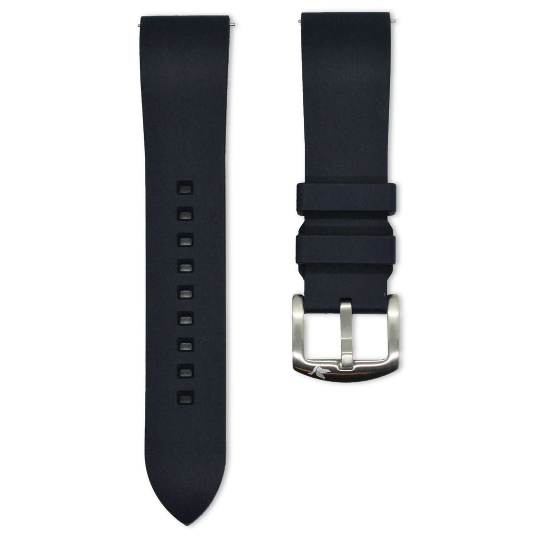 Rubber Straps 20 and 22mm with Pin Buckle
