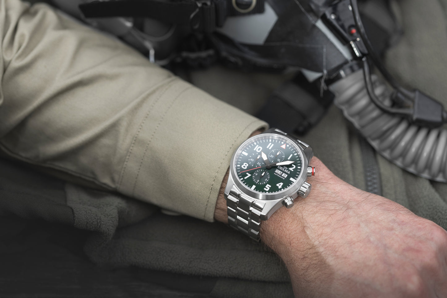 DELMA COMMANDER CHRONOGRAPH BLUE