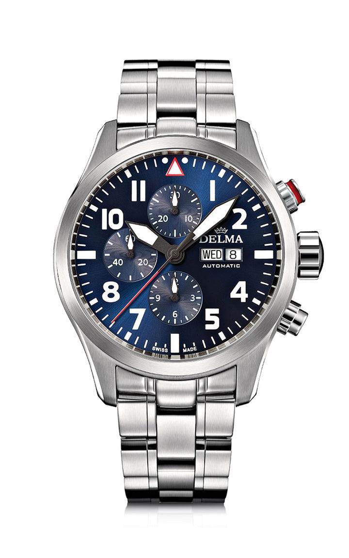 DELMA COMMANDER CHRONOGRAPH BLUE