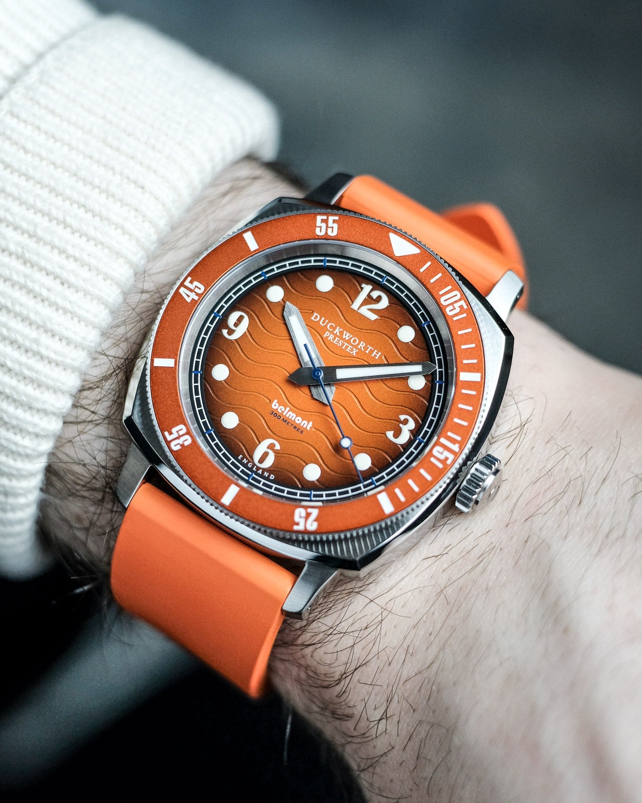 Duckworth Prestex Belmont Diver Orange