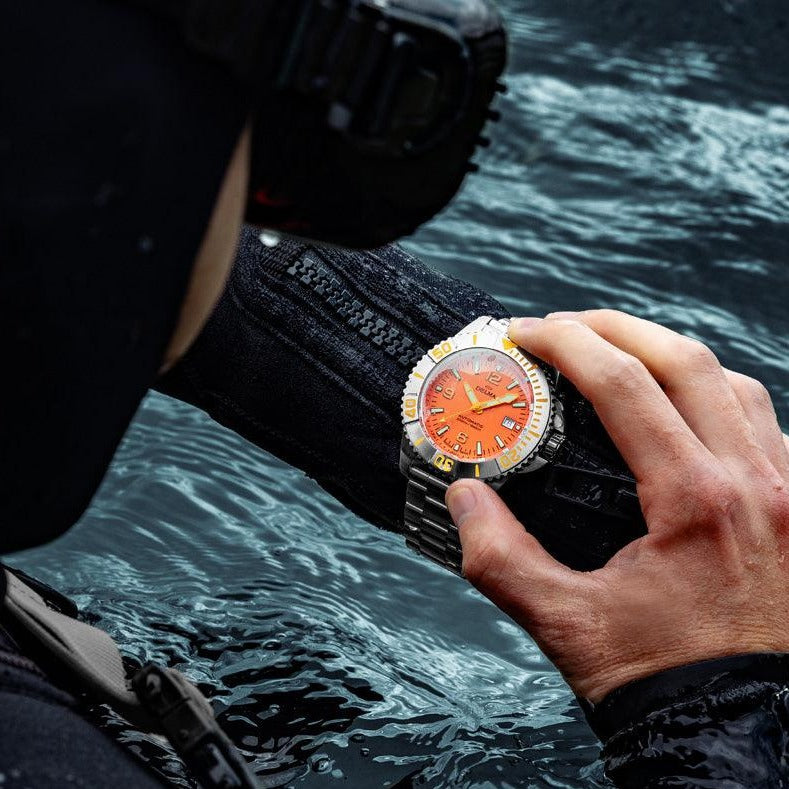 DELMA BLUE SHARK IV ORANGE