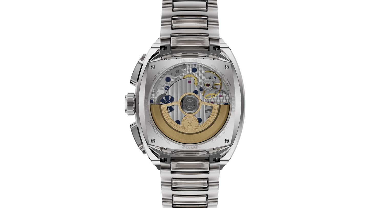 Favre Leuba Chief Chronograph Black Dial