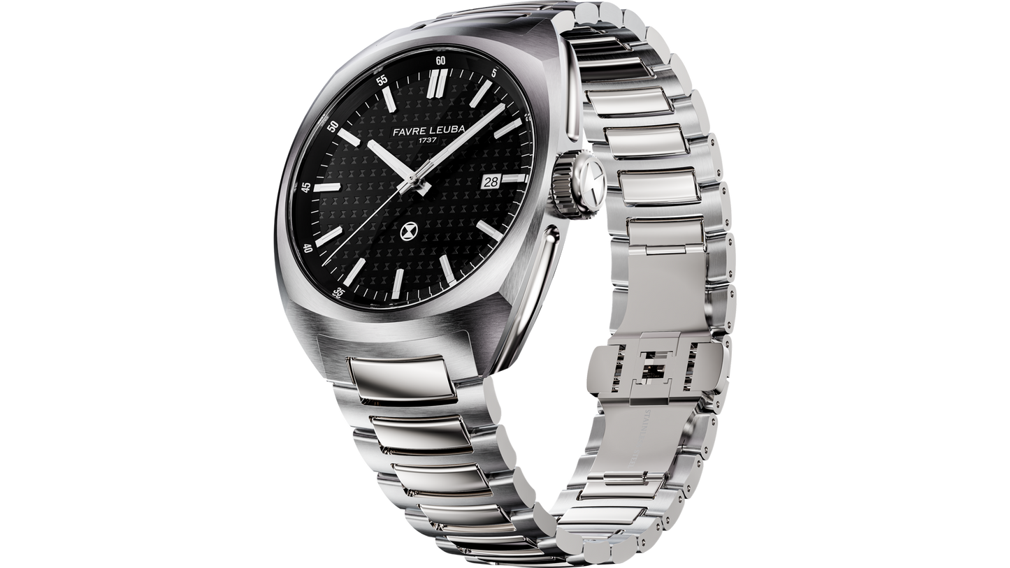 Favre Leuba Chief Date Black Dial