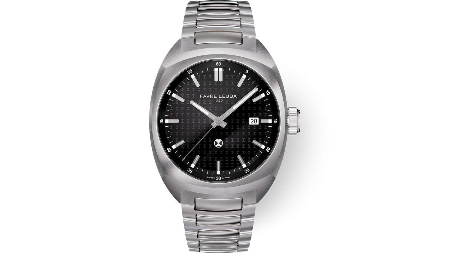 Favre Leuba Chief Date Black Dial