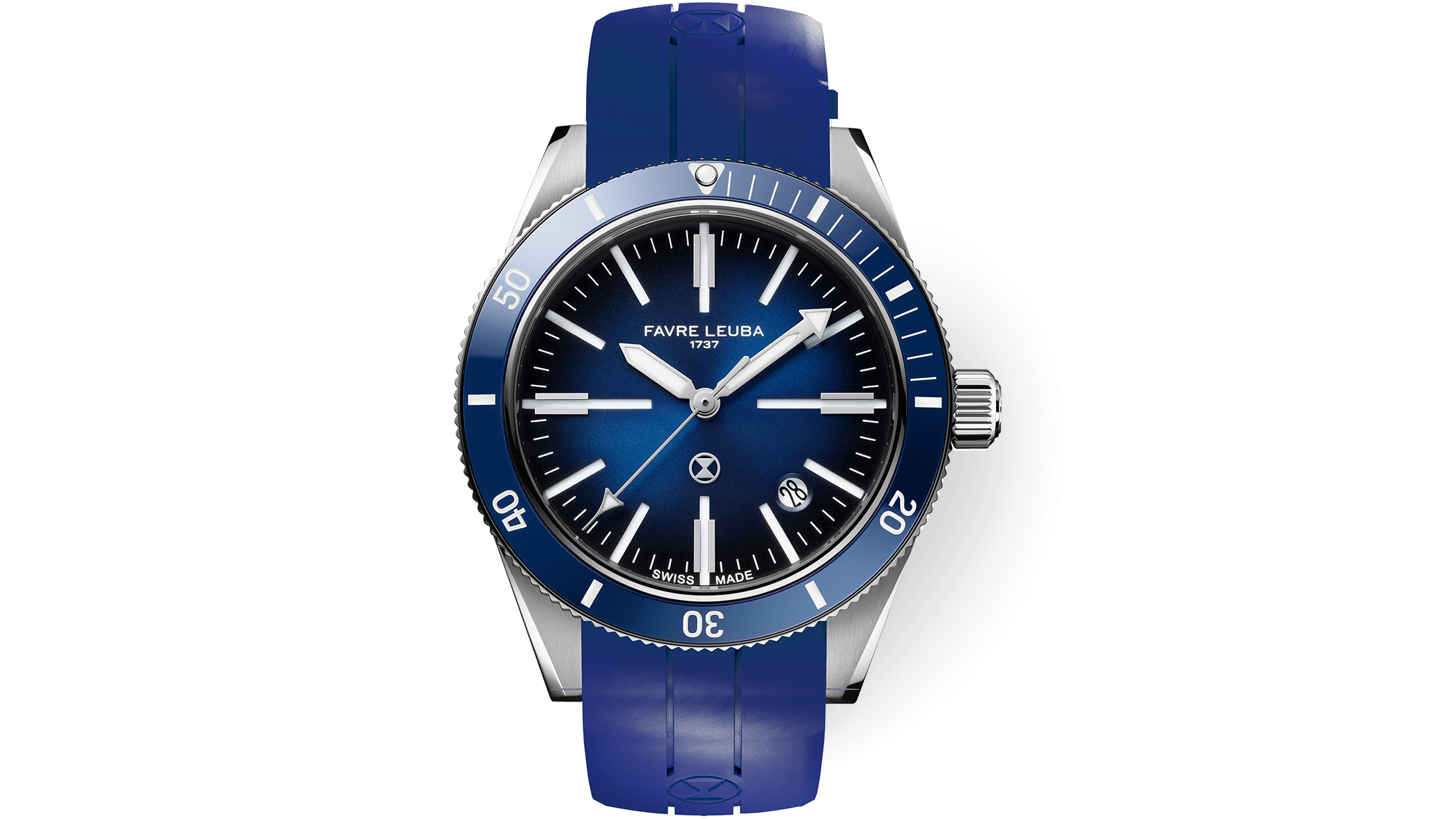 Favre Leuba Renaissance Blue Dial