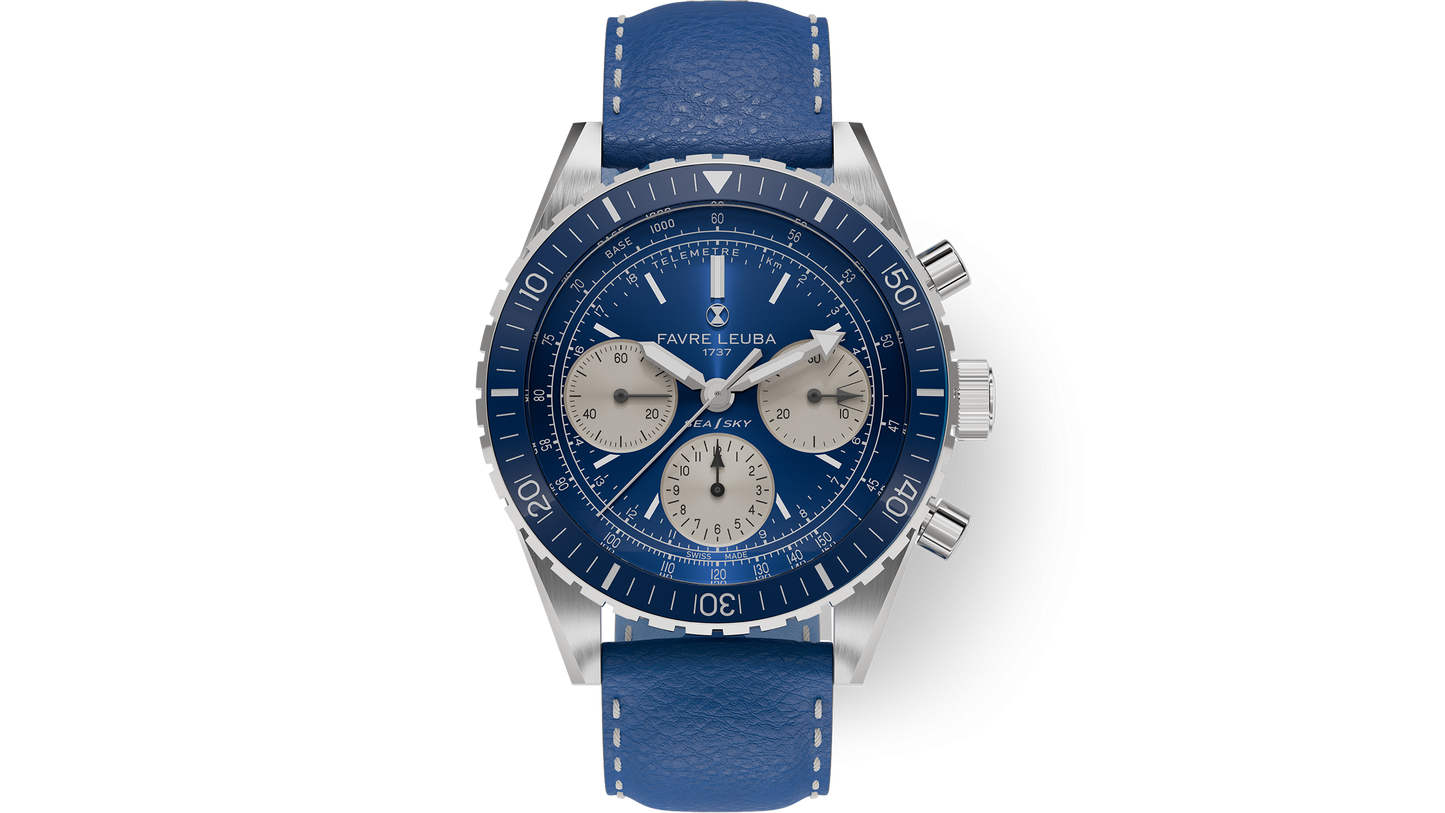 Favre Leuba Sea Sky Blue Dial
