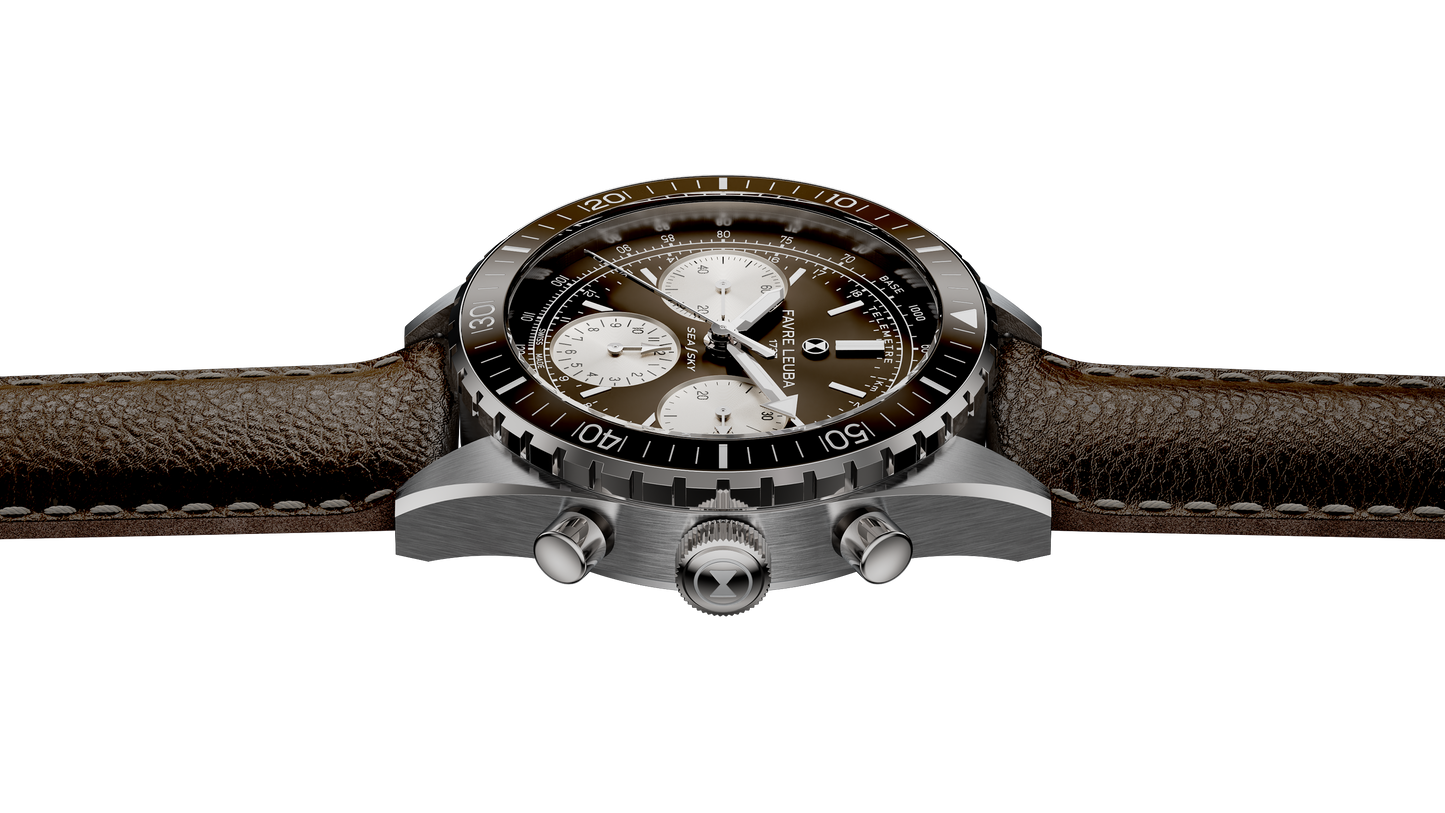Favre Leuba Sea Sky Brown Dial