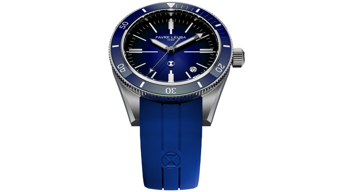 Favre Leuba Renaissance Blue Dial