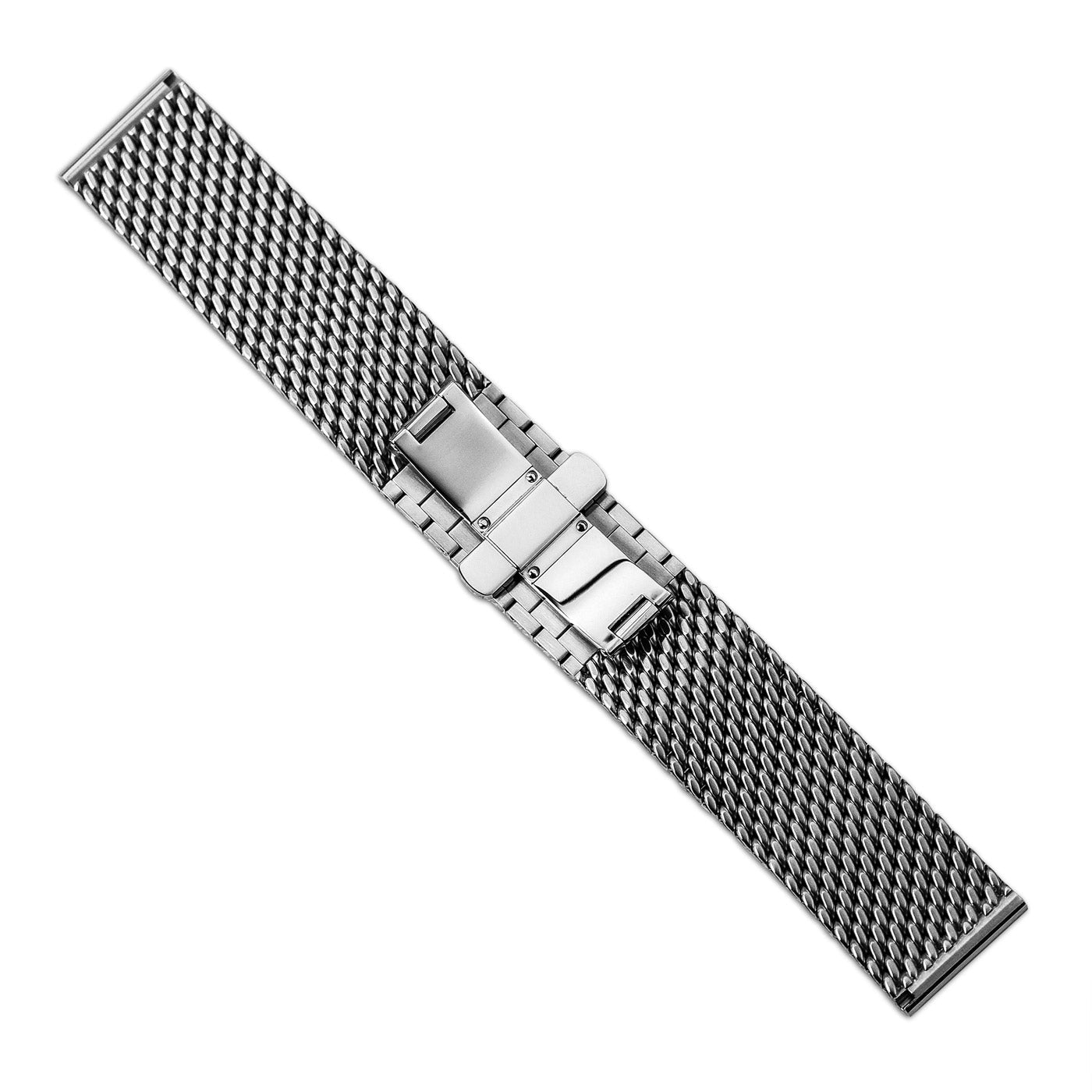 Mesh bracelet 20mm with butterfly clasp
