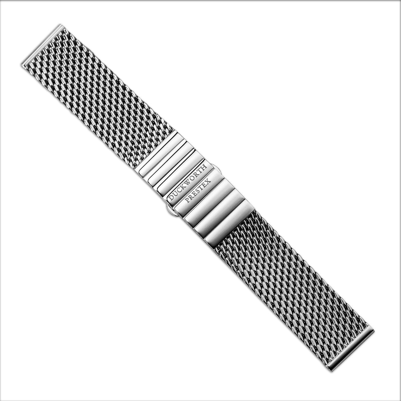 Mesh bracelet 20mm with butterfly clasp