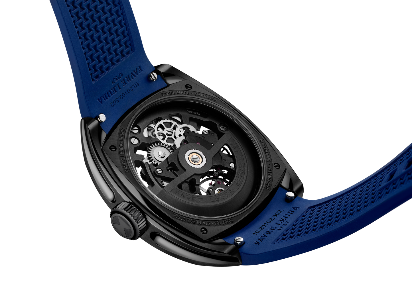 Favre Leuba  Chief Skeleton DLC Blue