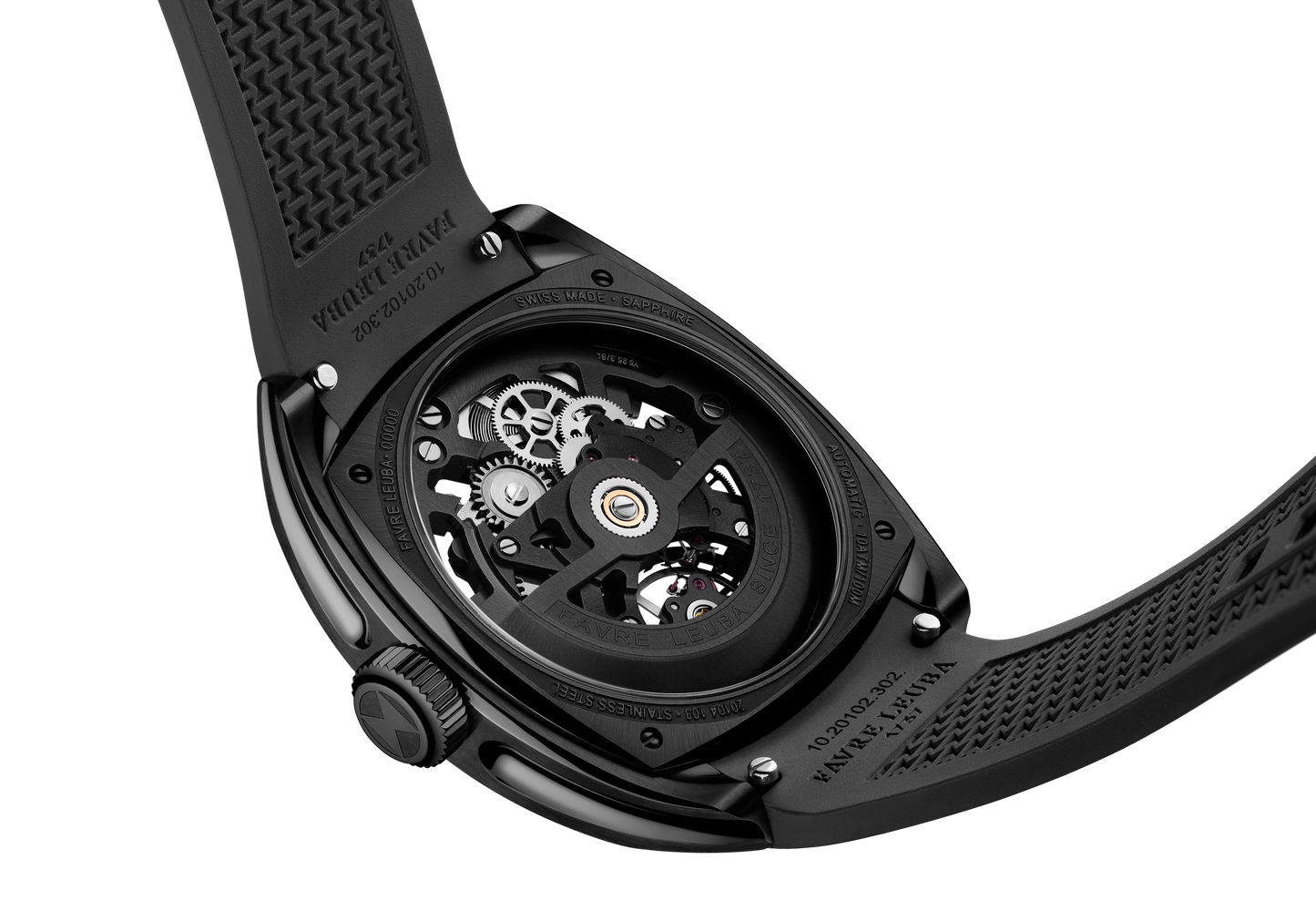 Favre Leuba  Chief Skeleton DLC Ice Blue