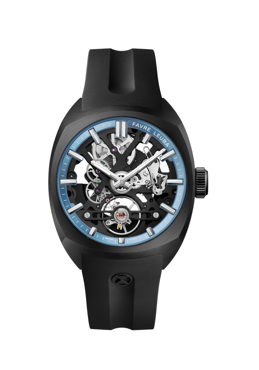 Favre Leuba  Chief Skeleton DLC Ice Blue