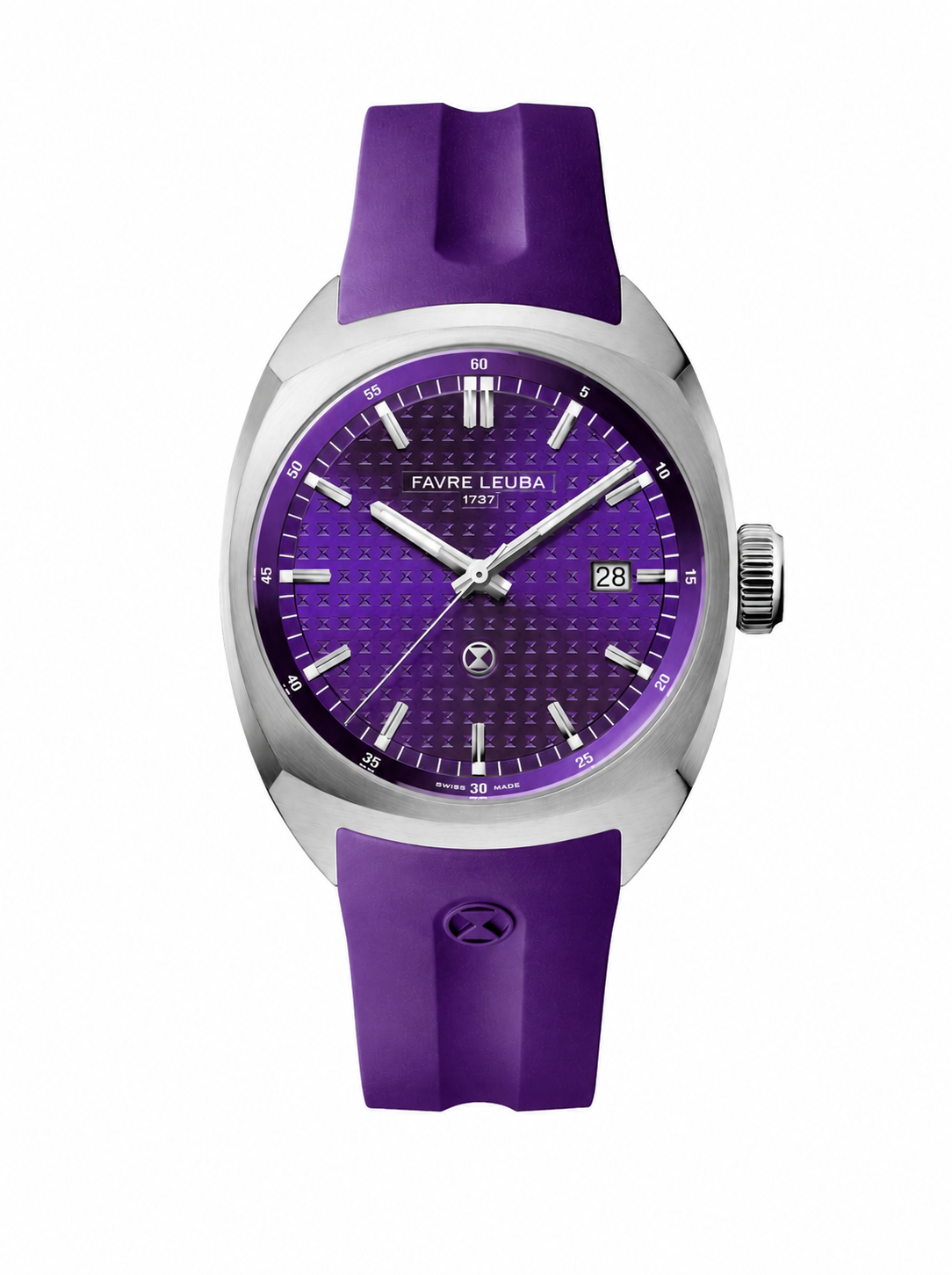 Favre Leuba Chief Date Purple Dial