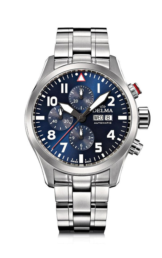 DELMA COMMANDER CHRONOGRAPH BLUE