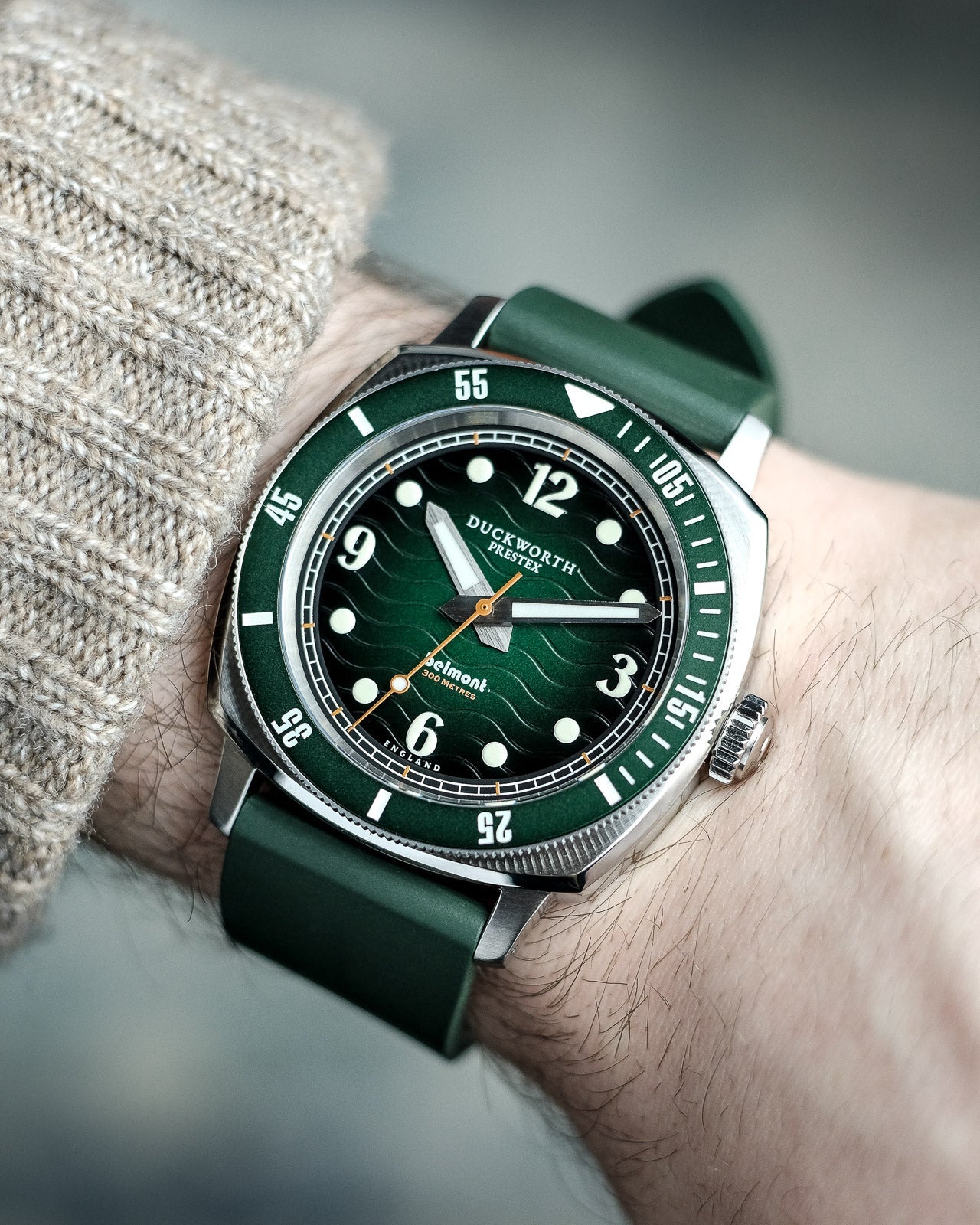 Duckworth Prestex Belmont Diver Green