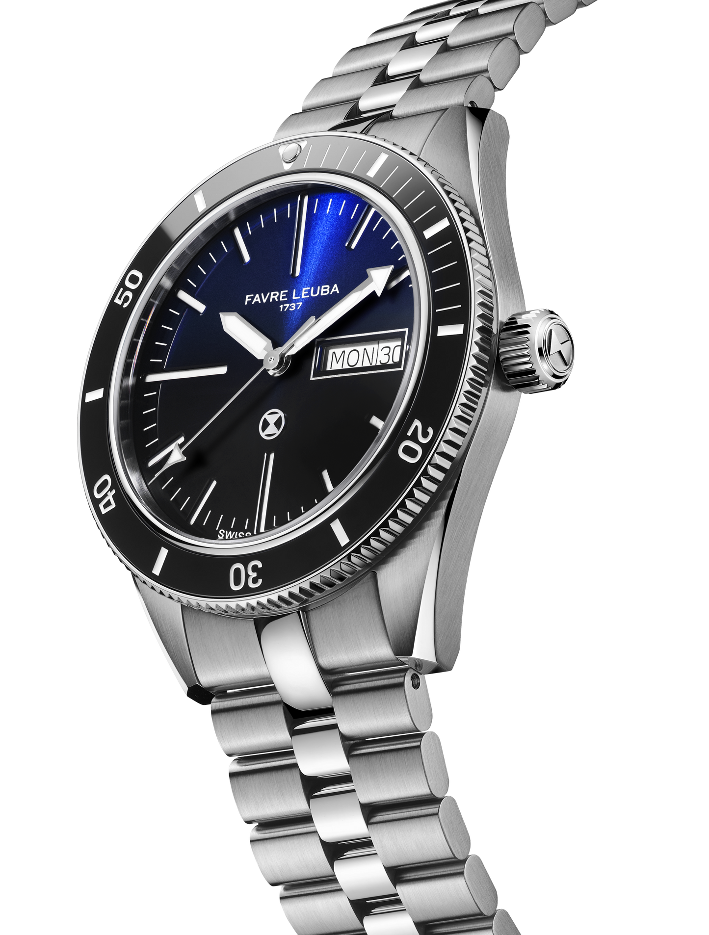 Favre Leuba Deep Raider Day Date Watch