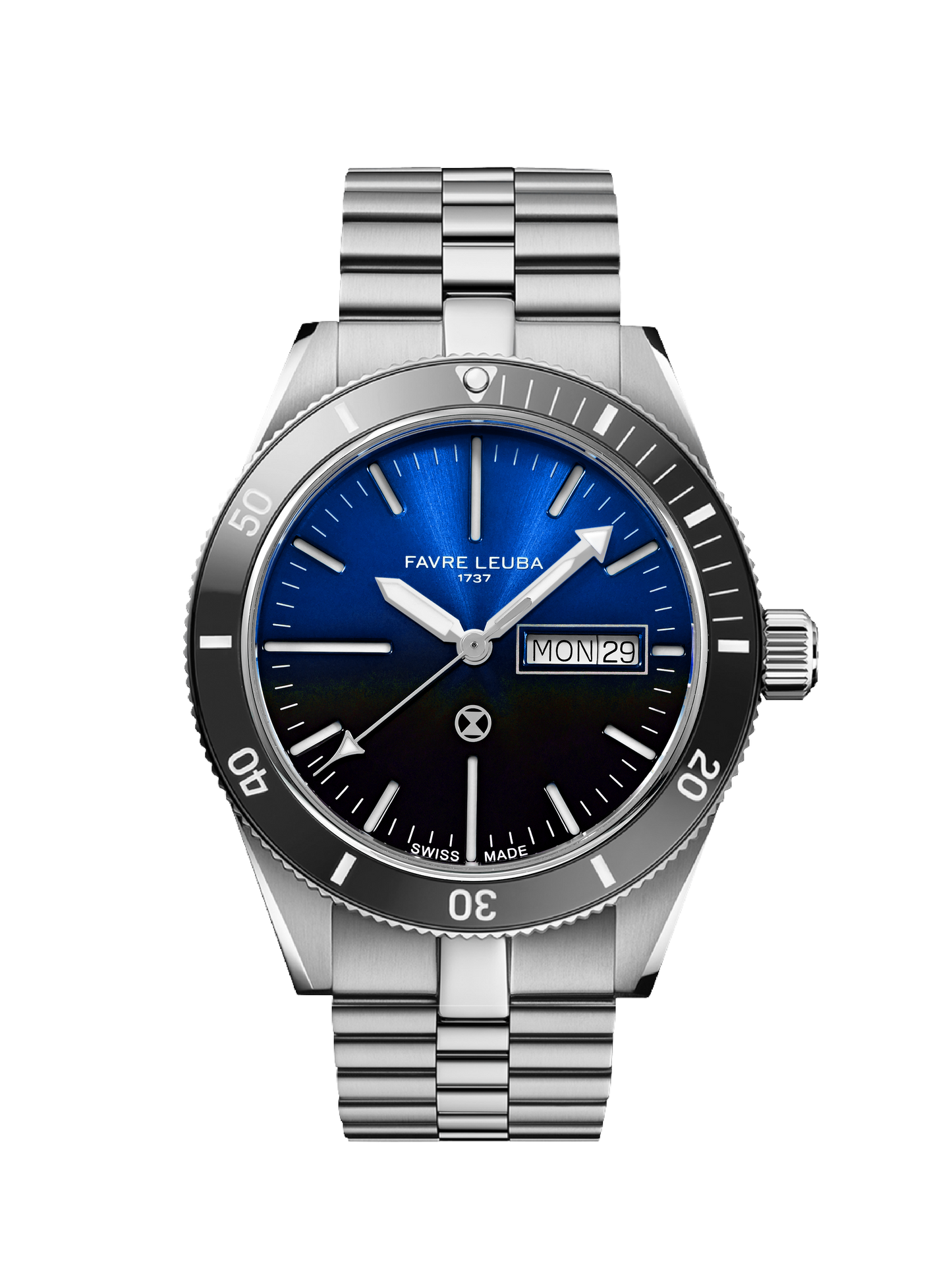 Favre Leuba Deep Raider Day Date Watch