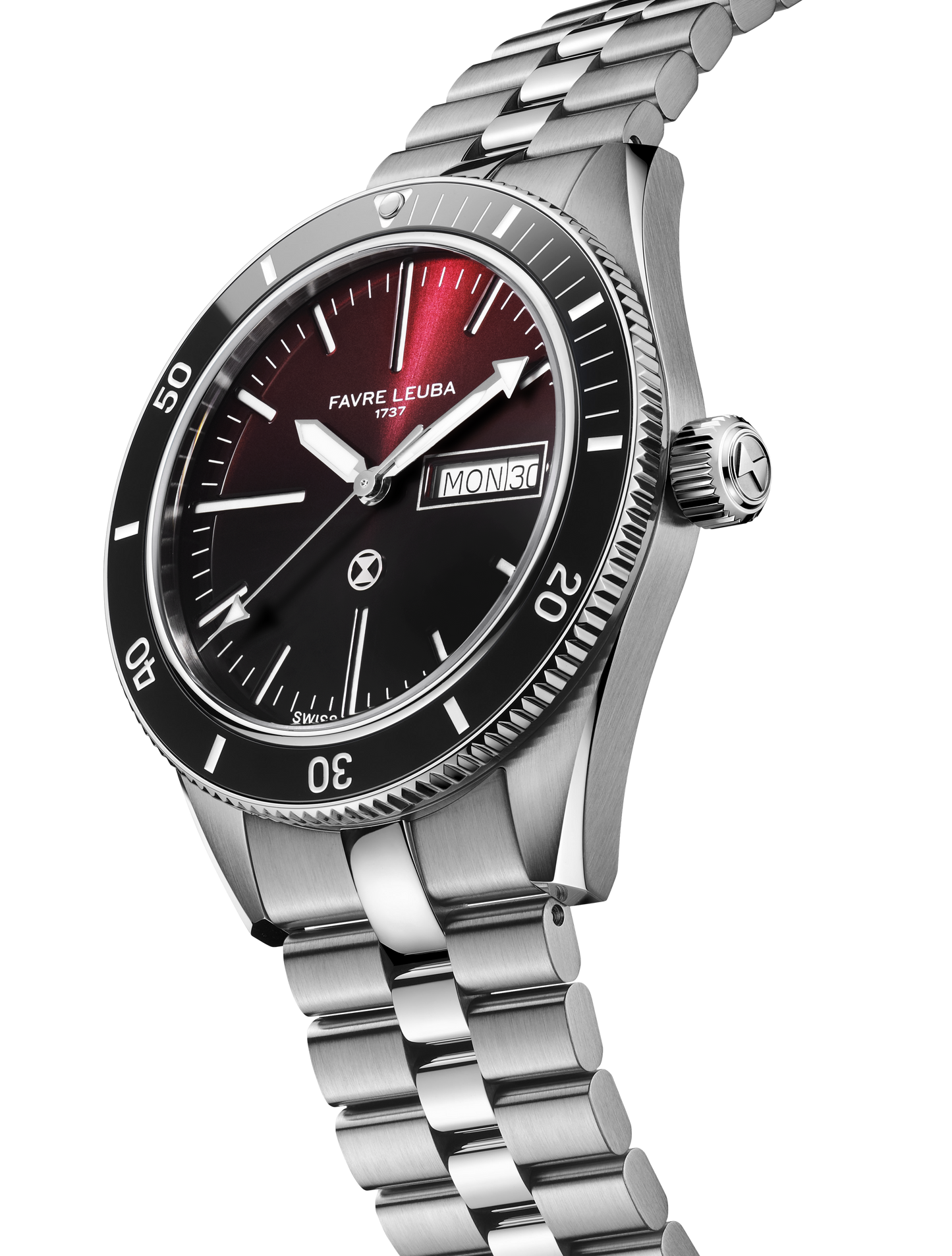 Favre Leuba Deep Raider Day Date Watch