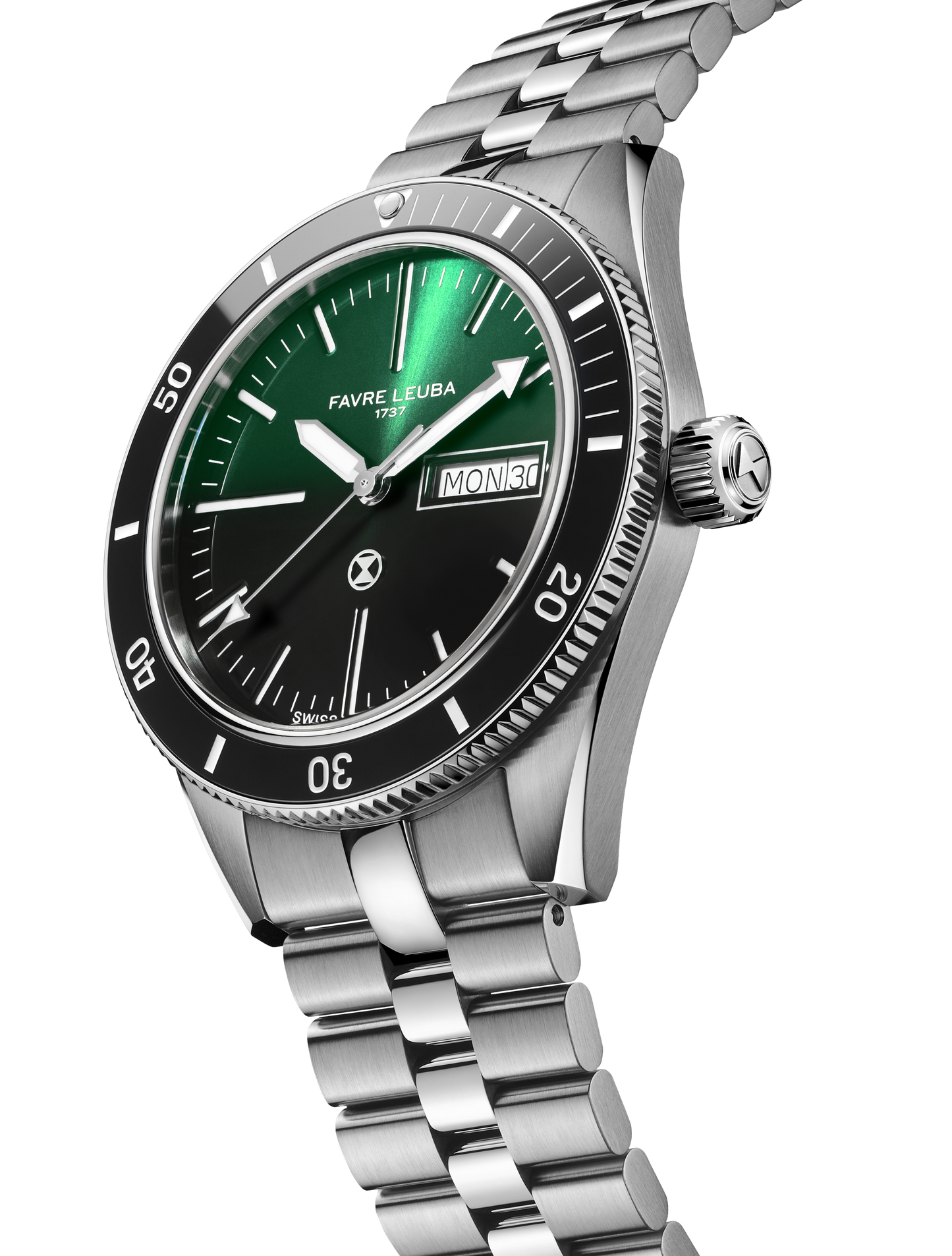 Favre Leuba Deep Raider Day Date Watch
