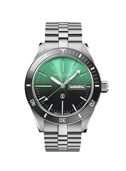 Favre Leuba Deep Raider Day Date Watch