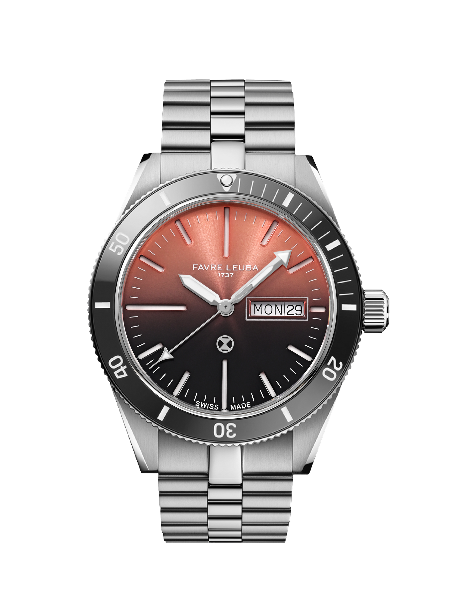 Favre Leuba Deep Raider Day Date Watch