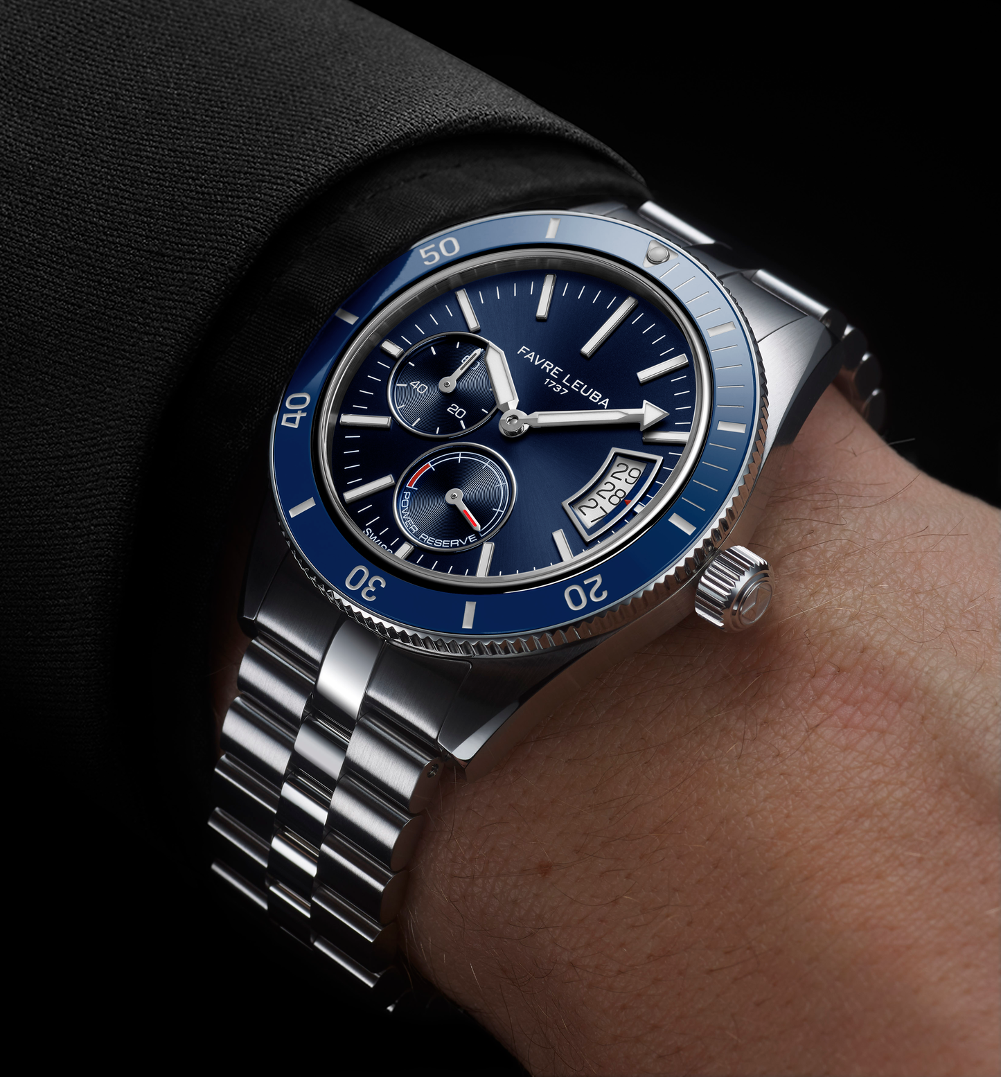 Favre Leuba Deep Raider Power Reserve Watch