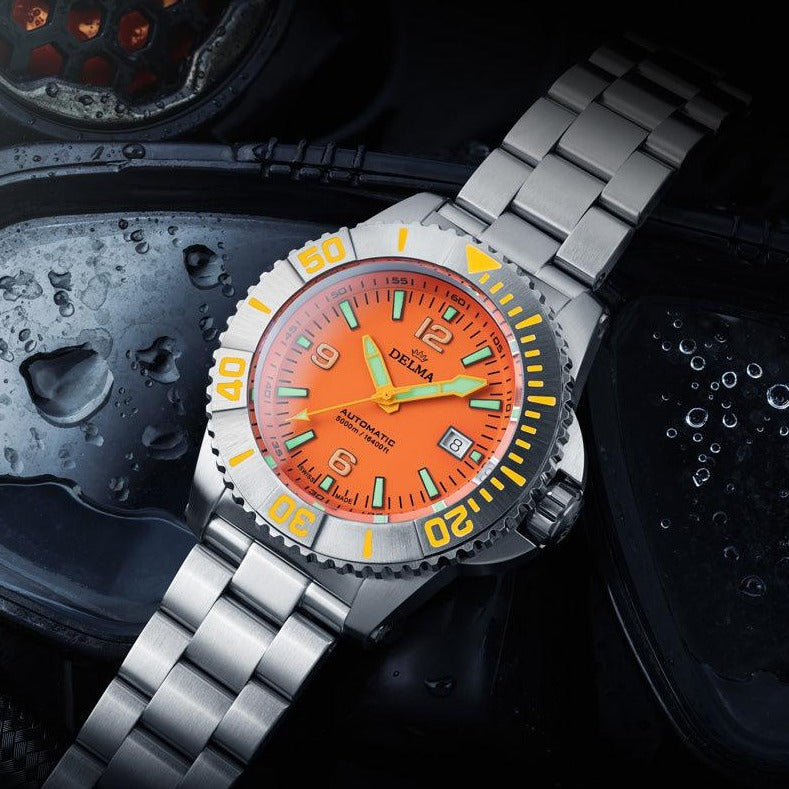 DELMA BLUE SHARK IV ORANGE