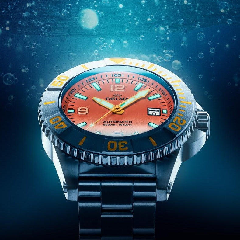 DELMA BLUE SHARK IV ORANGE