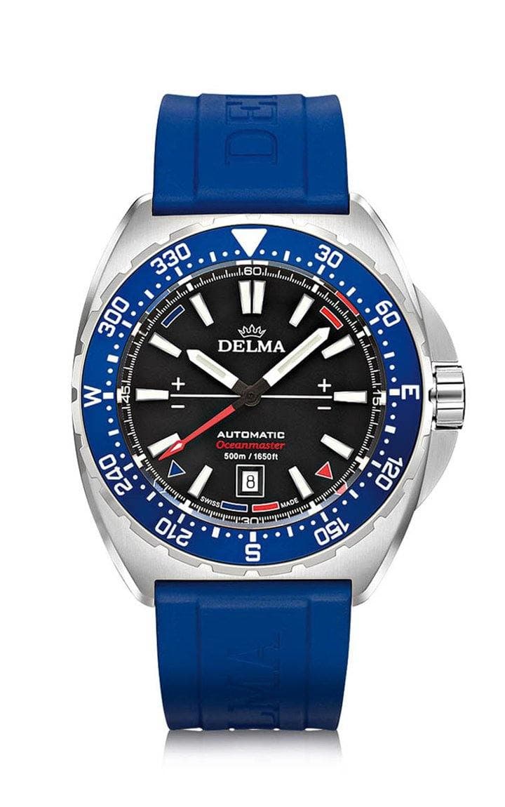 DELMA OCEANMASTER AUTOMATIC BLUE RUBBER