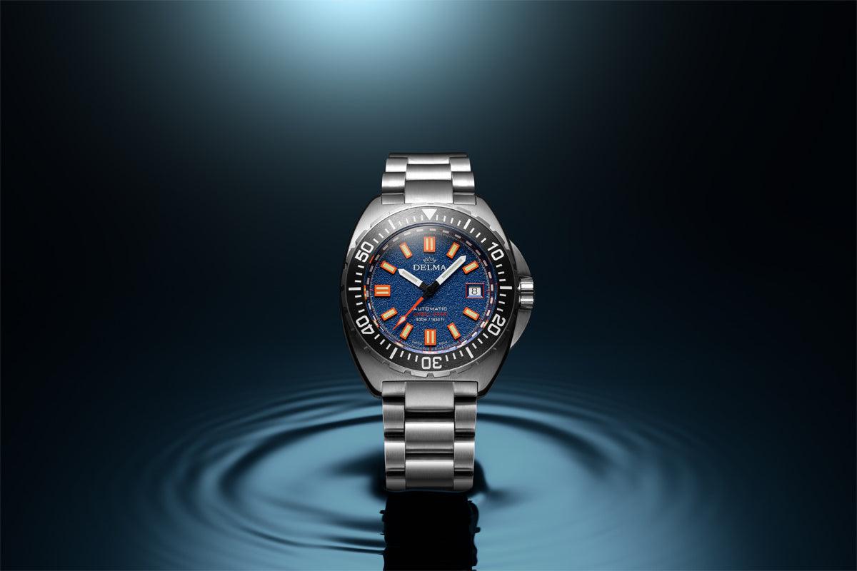 DELMA SHELL STAR TITANIUM BLUE