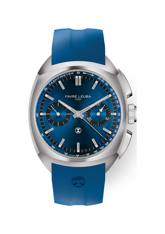 Favre Leuba Chief Chronograph Blue Dial
