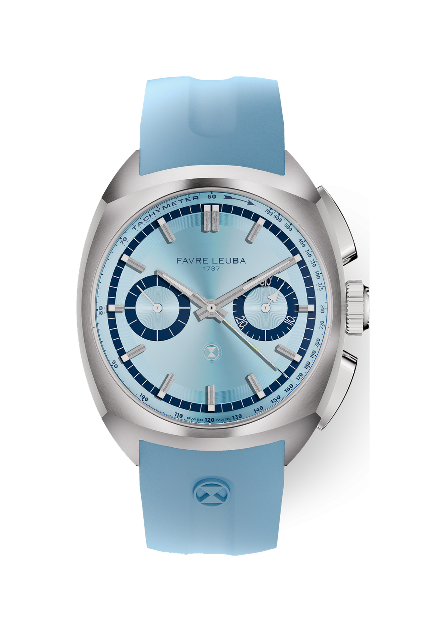 Favre Leuba Chief Chronograph Ice Blue Dial