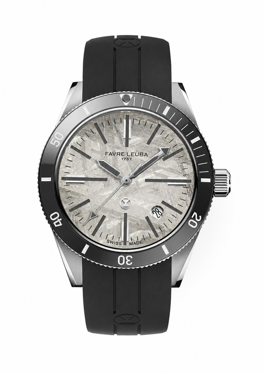 Favre Leuba Deep Raider Renaissance Meteorite Dial