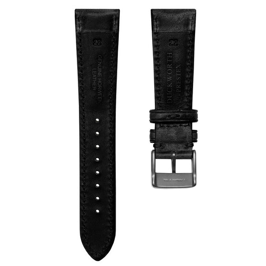 Black Horween Genuine Leather Strap