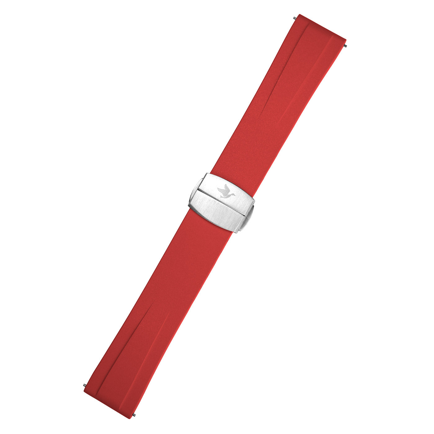 Rubber straps 20mm with deployment buckle