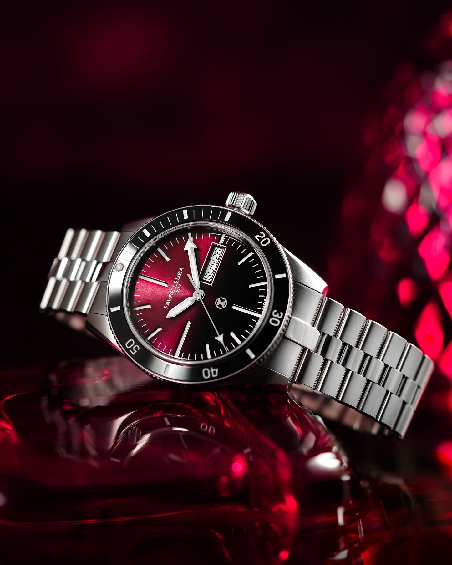 Favre Leuba Deep Raider Day Date Watch