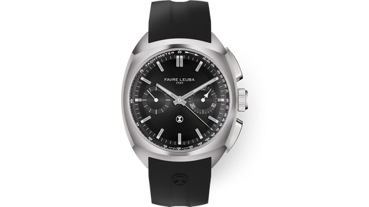 Favre Leuba Chief Chronograph  Black Dial