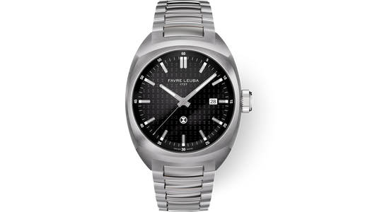 Favre Leuba  Chief Date Black Dial