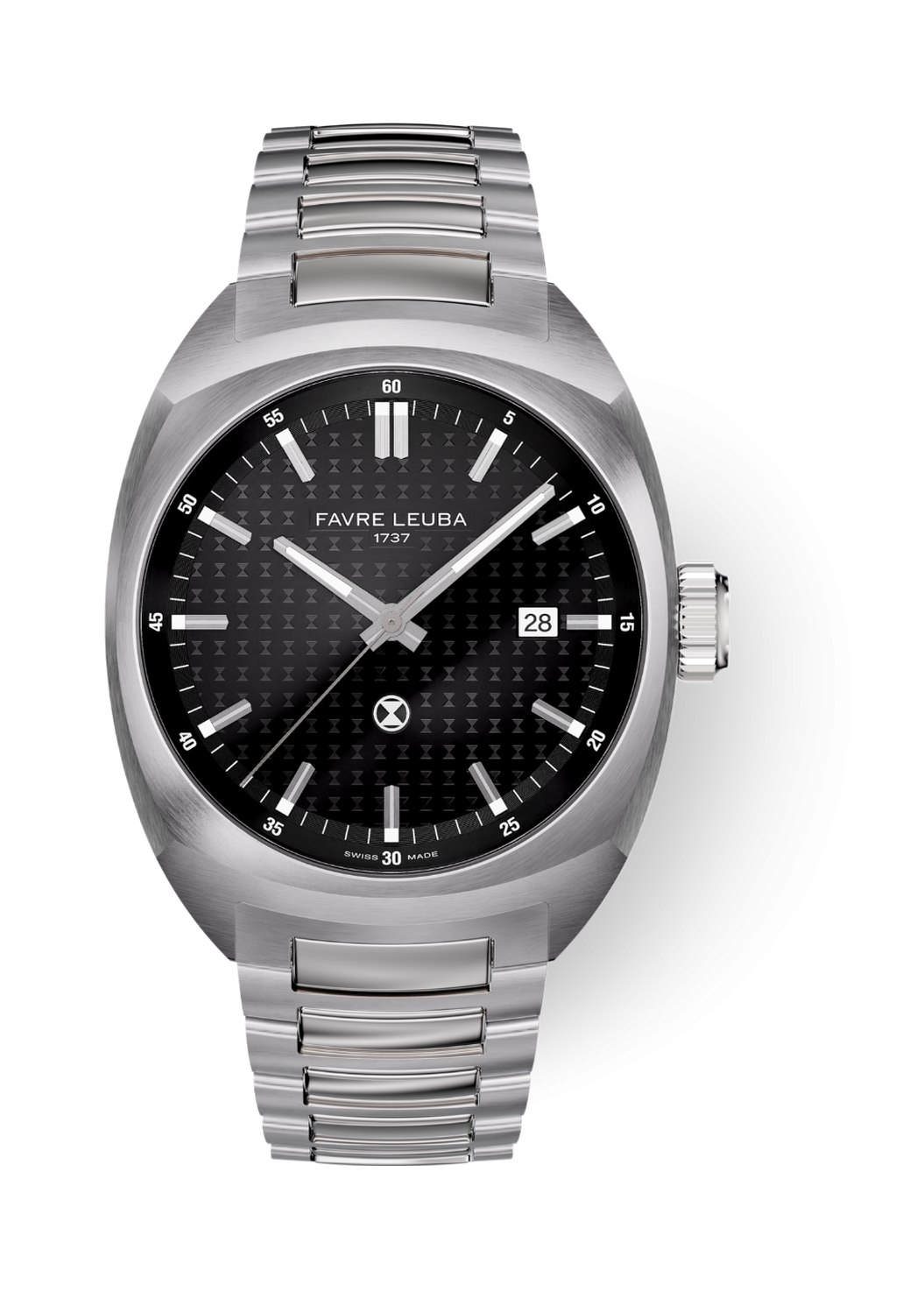 Favre Leuba  Chief Date Black Dial