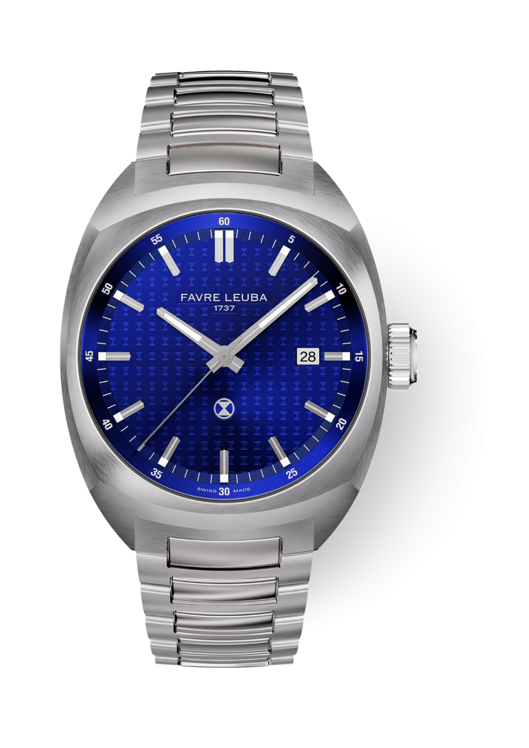 Favre Leuba Chief Date Blue Dial