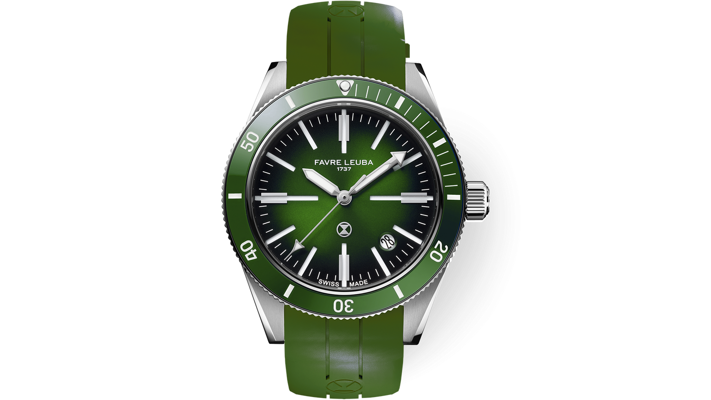 Favre Leuba Renaissance Green Dial