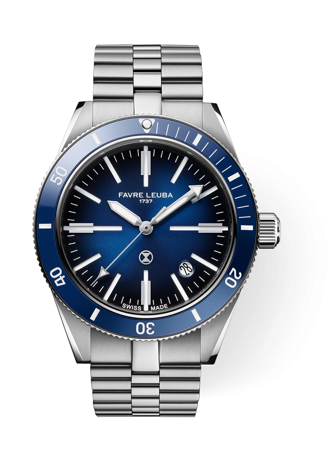Favre Leuba Renaissance Blue Dial