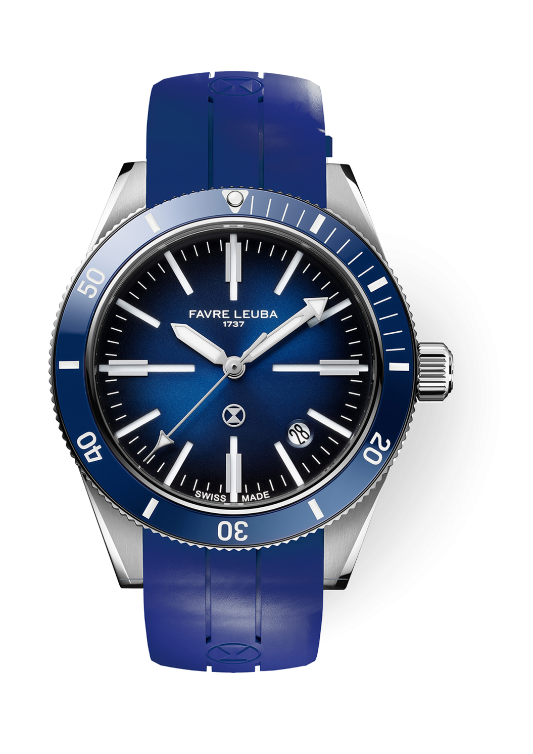 Favre Leuba Renaissance Blue Dial