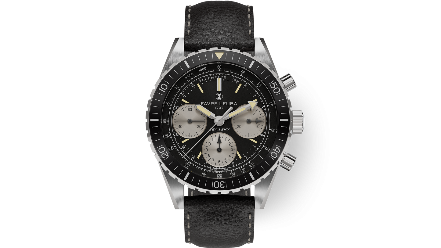Favre Leuba Sea Sky Black Dial