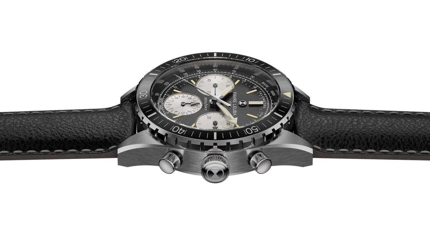 Favre Leuba Sea Sky Black Dial