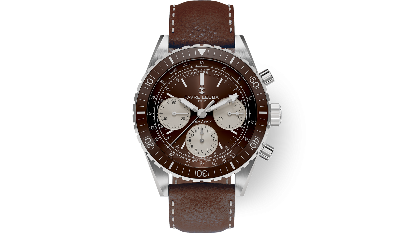 Favre Leuba Sea Sky Brown Dial