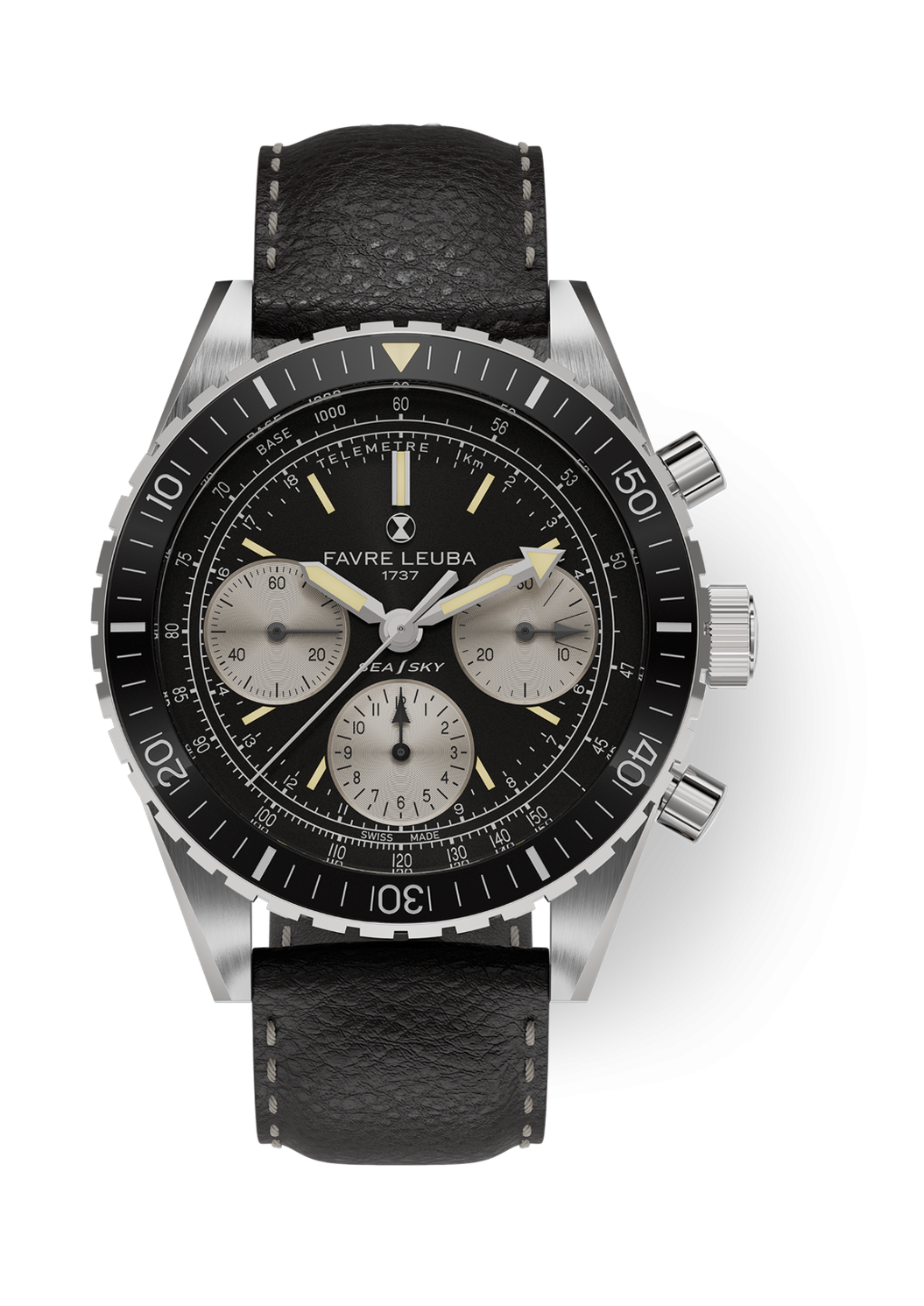 Favre Leuba Sea Sky Black Dial